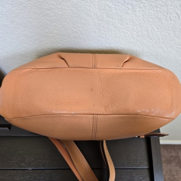 Coach Leather Peach Shoulder Bag F15170 - Picture 6 of 10